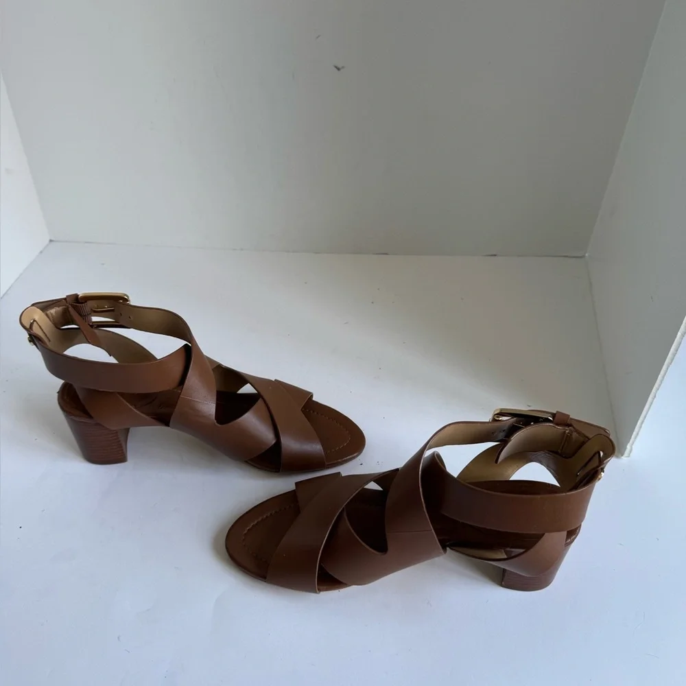 MICHAEL Michael Kors Maribella Brown Sandal Size 6.5 - Picture 5 of 15